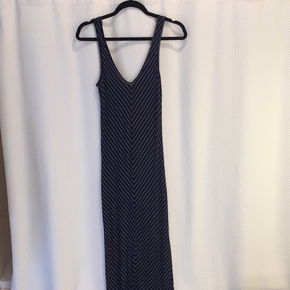 Stripped maxi dress